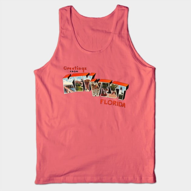 Greetings from Key West Florida Tank Top by reapolo